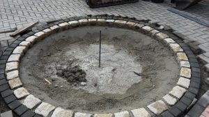 Umgestaltung eines Pflanzkreises